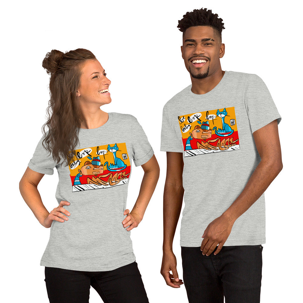 Be Bop, Bop Baby - Lebo Short Sleeve Unisex T-Shirt